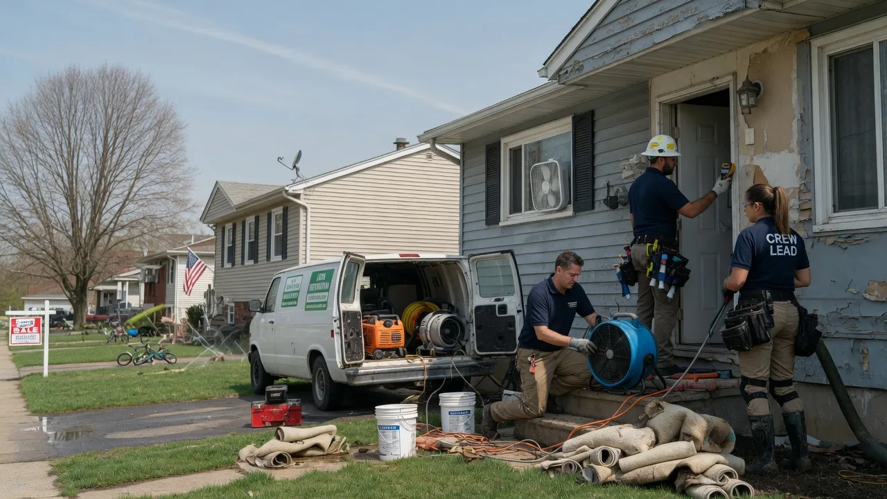 Flood Cleanup in Corning, CA near me